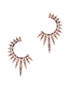 NICKHO REY Statement Sunburst Earrings,Y417N81322