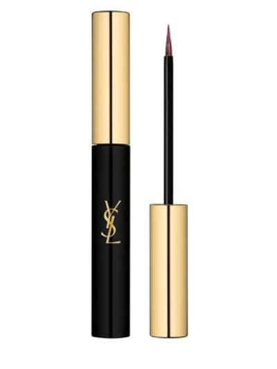 Saint Laurent Couture Eyeliner, Night 54 Fall Collection In 5 Burgundy