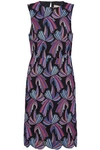 EMILIO PUCCI WOMAN COTTON-BLEND GUIPURE LACE DRESS MULTIcolour,AU 7789028783986855