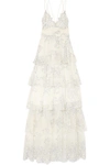 ALICE MCCALL LOVE IS LOVE TIERED LACE GOWN