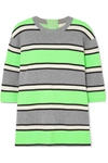 MARC JACOBS STRIPED CASHMERE SWEATER