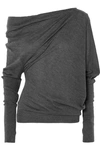 TOM FORD ONE-SHOULDER CASHMERE AND SILK-BLEND SWEATER