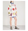 PHILOSOPHY DI LORENZO SERAFINI Oversized heart-print knitted sweater