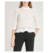 CLAUDIE PIERLOT Barcelone lace blouse