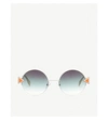 FENDI FF0243/S irregular round sunglasses