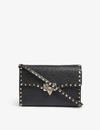 VALENTINO GARAVANI ROCKSTUD LEATHER CROSS-BODY BAG,220-84023422-B0181VSH