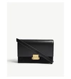 SAINT LAURENT Bellechasse leather and suede satchel