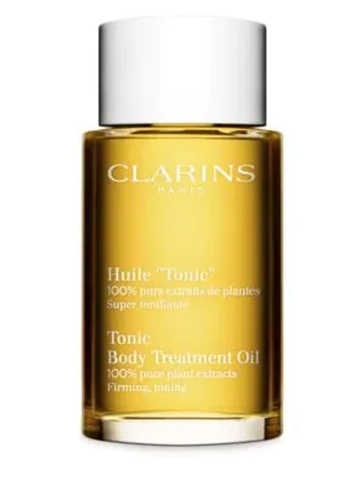 Clarins Women's Tonic Body Firming & Toning Natural Treatment Oil In Yellow