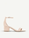 STEVE MADDEN IRENEE SUEDE HEELED SANDALS