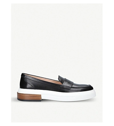 Tod's Gomma Travers Leather Loafers In Blue