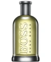 HUGO BOSS MEN'S BOSS BOTTLED BY EAU DE TOILETTE SPRAY, 6.7 OZ.