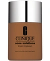 CLINIQUE ACNE SOLUTIONS LIQUID MAKEUP FOUNDATION, 1 OZ.