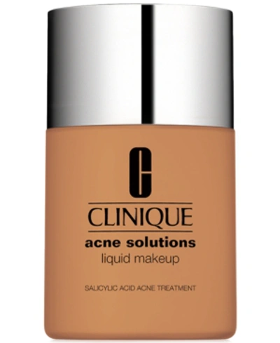 Clinique Acne Solutions Liquid Makeup, 30 Ml, Fresh Golden In Fresh Golden