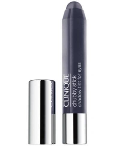 Clinique Chubby Stick Eye Shadow Tint For Eyes, 0.1 Oz. In Curvaceous Coal