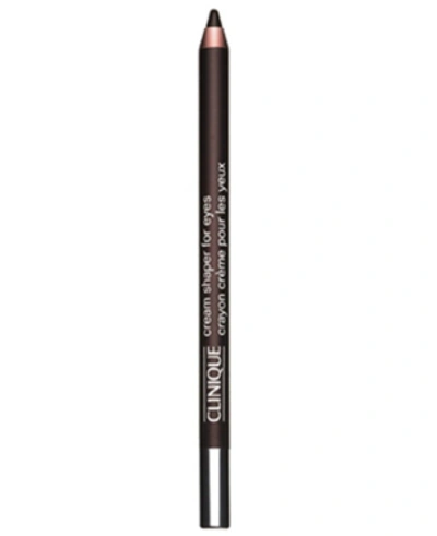 Clinique Cream Shaper For Eyes Eyeliner, .04 oz In Black Diamond