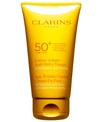 CLARINS SUNSCREEN FOR FACE WRINKLE CONTROL CREAM SPF 50+, 2.5 OZ