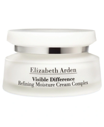 ELIZABETH ARDEN VISIBLE DIFFERENCE REFINING MOISTURE CREAM COMPLEX, 2.5 OZ.