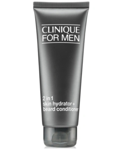 Clinique For Men 2-in-1 Skin Hydrator + Beard Conditioner 3.4 Oz. In No Color