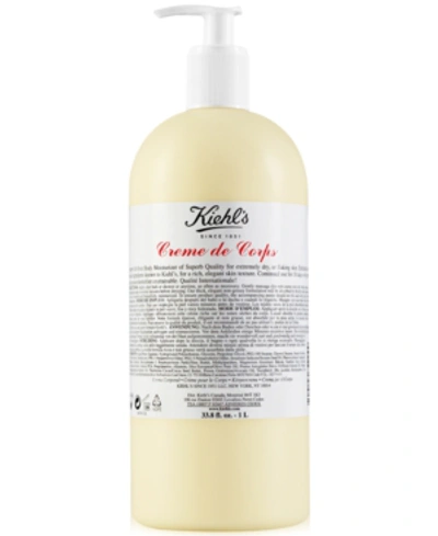 KIEHL'S SINCE 1851 CREME DE CORPS BODY LOTION WITH COCOA BUTTER, 33.8 FL. OZ.