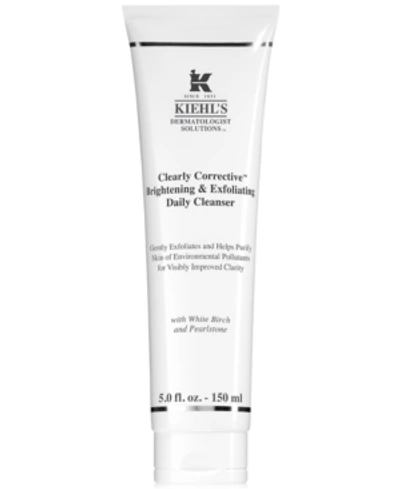 KIEHL'S SINCE 1851 DERMATOLOGIST SOLUTIONS CLEARLY CORRECTIVE BRIGHTENING & EXFOLIATING DAILY CLEANSER, 5.0 FL. OZ.