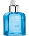 CALVIN KLEIN MEN'S ETERNITY AIR FOR MEN EAU DE TOILETTE SPRAY, 3.4-OZ.