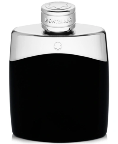 Montblanc Men's Legend Eau De Toilette Spray, 3.3 oz In Black
