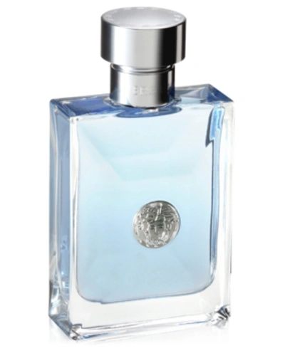 VERSACE MEN'S POUR HOMME EAU DE TOILETTE SPRAY, 3.4 OZ.