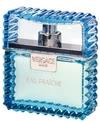 Versace Man Eau Fraiche Eau De Toilette Spray 3.4 Oz. In Blue