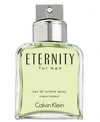 CALVIN KLEIN ETERNITY FOR MEN EAU DE TOILETTE SPRAY, 3.4 OZ.