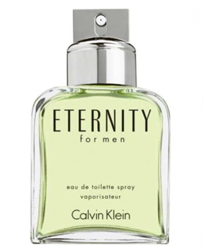 CALVIN KLEIN ETERNITY FOR MEN EAU DE TOILETTE SPRAY, 3.3 OZ.