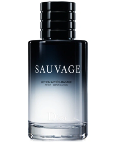 DIOR MEN'S SAUVAGE AFTER SHAVE LOTION, 3.4 OZ