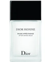 DIOR HOMME EAU FOR MEN AFTERSHAVE BALM, 3.4 OZ