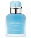 Dolce & Gabbana Men's Light Blue Eau Intense Pour Homme Eau De Parfum Spray, 1.6 oz In No Color