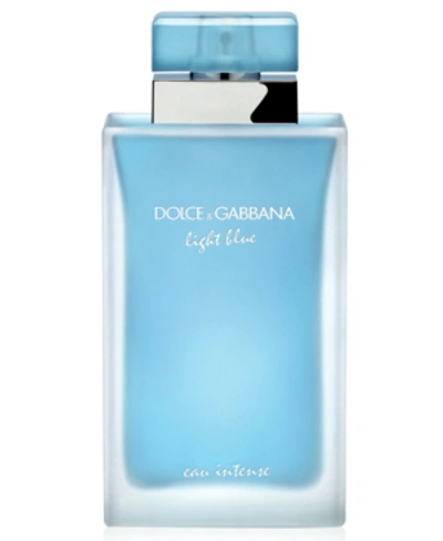 Dolce & Gabbana Light Blue Eau Intense Eau De Parfum Spray, 3.3 oz In No Color