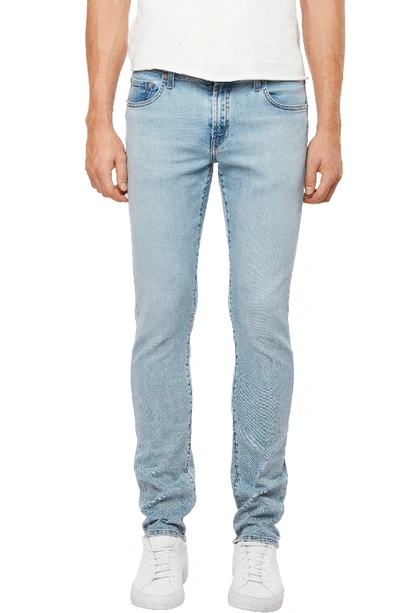 J Brand Men's Tyler Slim-fit Light-wash Jeans, Radicata In Seismograf