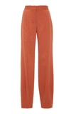 NARCISO RODRIGUEZ WOOL TROUSER WITH DARTED HEM,88-7001 W121