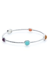 Ippolita Rock Candy 5 Stone Bangle In Rainbow