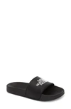 The North Face Base Camp Iii Slide Sandal In Black/white