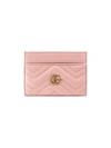 GUCCI GG MARMONT CARD CASE,443127DRW1T12789762