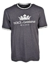Dolce & Gabbana Printed Cotton T-shirt In Multi