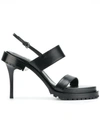 A.F.VANDEVORST STILETTO SANDALS,181X375718156BLACK18155BL12762449