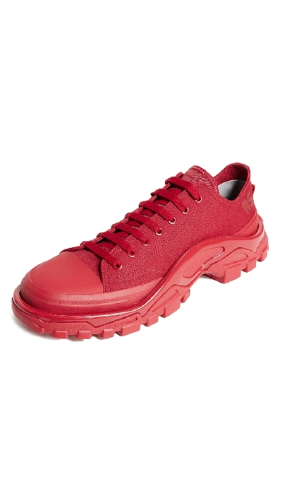 Adidas Originals Adidas By Raf Simons Rs Detroit Runner Sneakers In Red