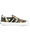 MSGM MSGM CAMOUFLAGE SLIP-ON trainers - MULTICOLOUR,2440MS0432012729023