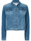 Frame Le Vintage Denim Jacket In Blue