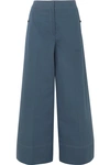 LEMAIRE WOOL-TWILL WIDE-LEG PANTS