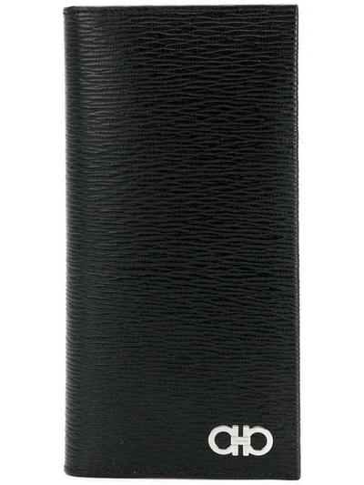 Ferragamo Bi-fold Wallet In Black