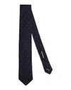 Dsquared2 Ties In Dark Blue