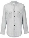 SAINT LAURENT classic fitted shirt,498104Y846R12765075