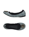 Tory Burch Ballet Flats In Blue