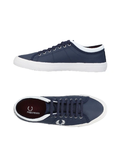 Fred Perry Trainers In Dark Blue